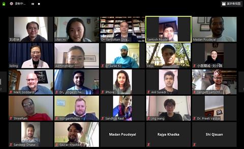 कोभिड १९ बारे नेपाल र चीनका चिकित्सकबीच छलफल
