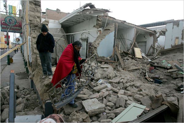 पेरुमा ६ म्याग्नीच्यूडको भूकम्प