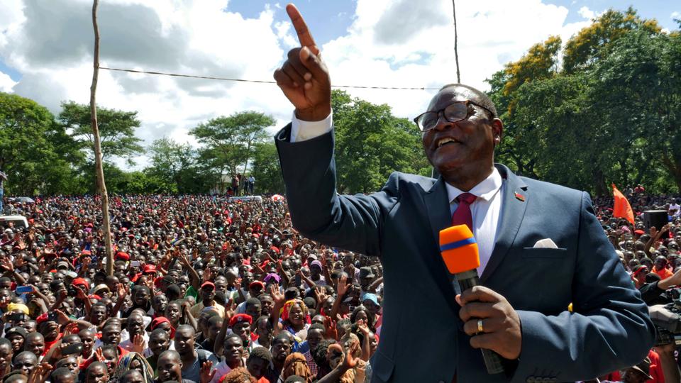 मालावीका प्रतिपक्षी नेता चक्वेरा राष्ट्रपतिमा निर्वाचित