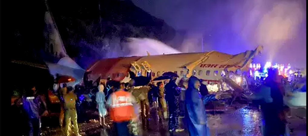 करिब दुई सय यात्रु बोकेको एयर इण्डियाको विमान दुर्घटना