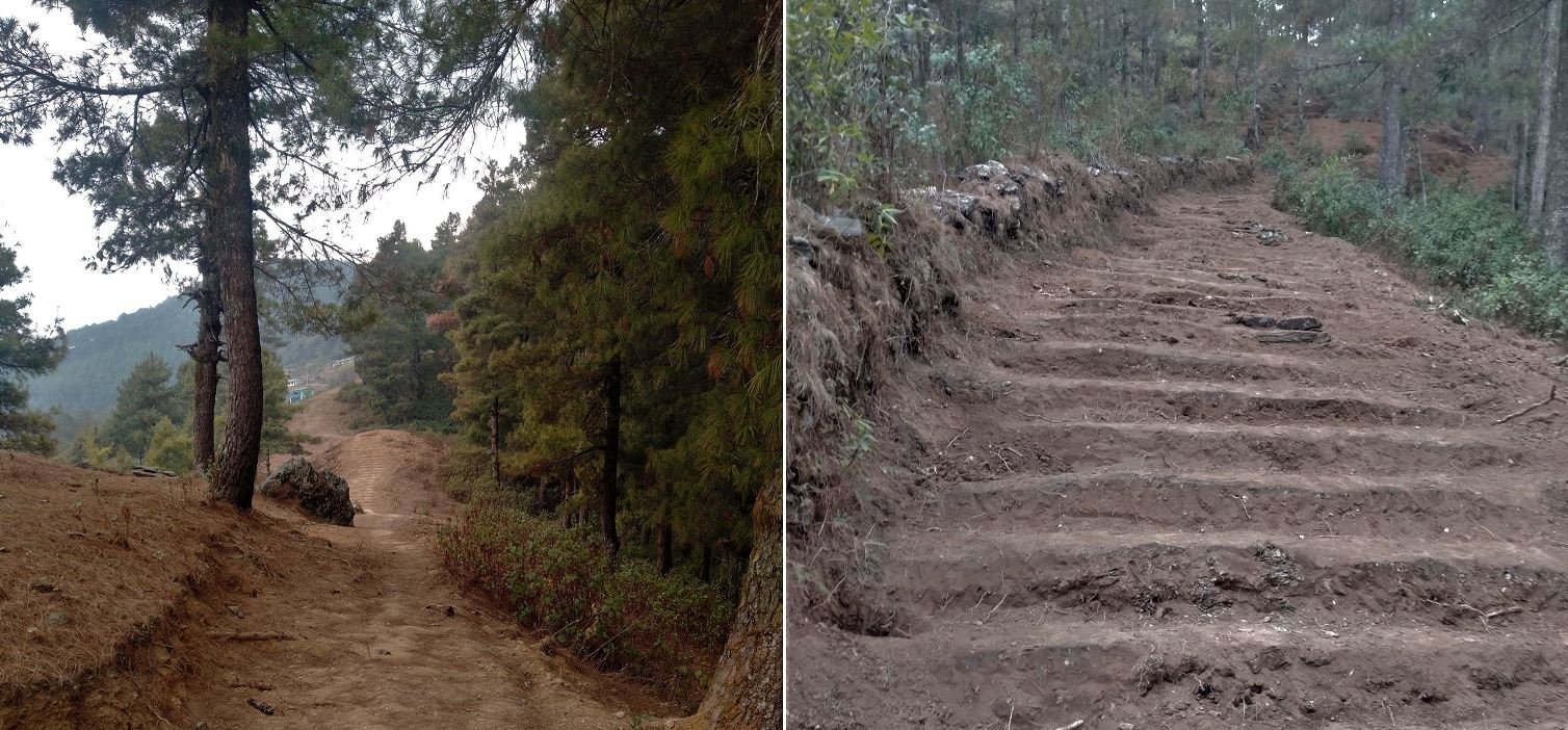 बागलुङमा नमूना प्राणी उद्यान, भौतिक संरचना तयार हुँदै