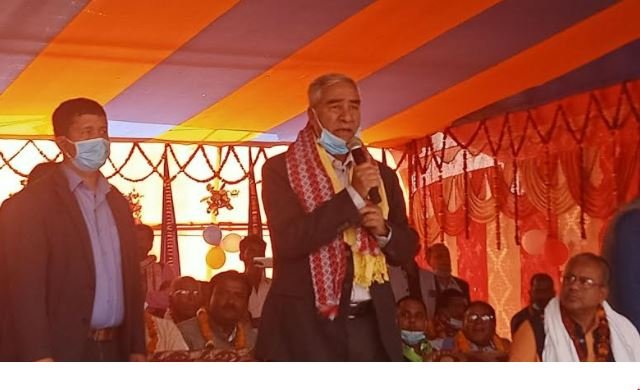 नेपाली काँग्रेसले मात्र देशलाई निकास दिन सक्छ:  सभापति देउवा 