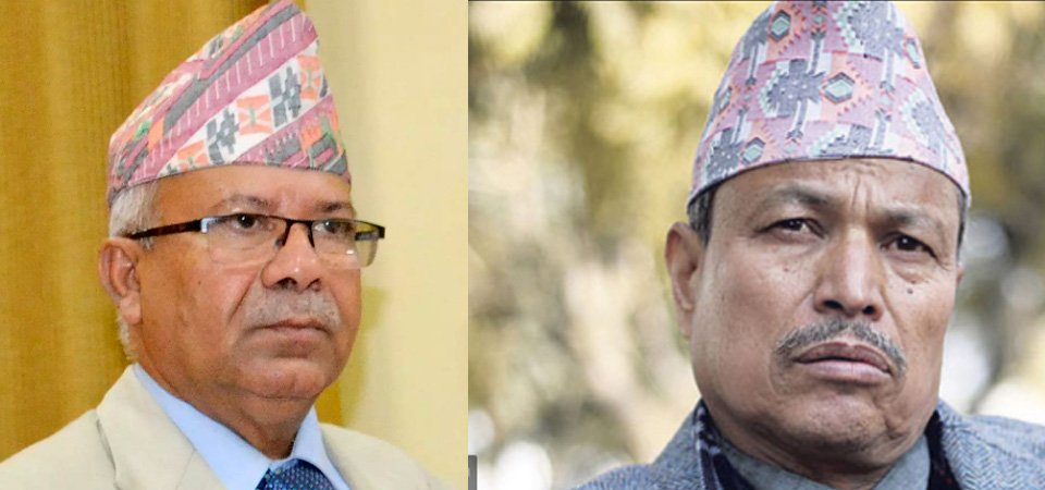 नेता नेपाल र रावल एमालेबाट छ महिनाका लागि निलम्बनमा, दुई नेतालाई पुनः स्पष्टीकरण