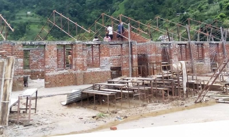 भूकम्पपछि १०६ वटा सामुदायिक विद्यालय भवन पुनः निर्माण