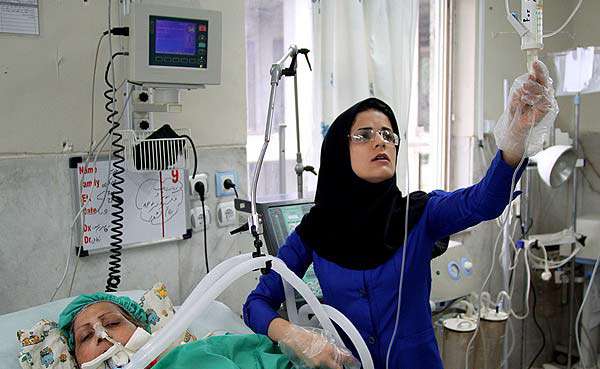इरानमा कोभिड–१९ बाट अहिलेसम्म एक लाख नर्स सङ्क्रमित, १२० को मृत्यु