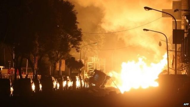 चीनमा ग्यास विस्फोटनबाट १२ जनाको मृत्यु