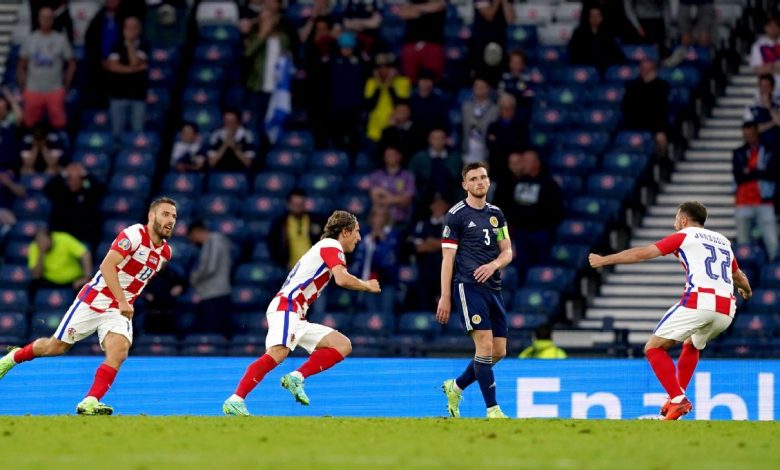 स्कटल्याण्डको यूरो कप फुटबल यात्रा समाप्त, क्रोएशिया अन्तिम १६ मा पुग्यो