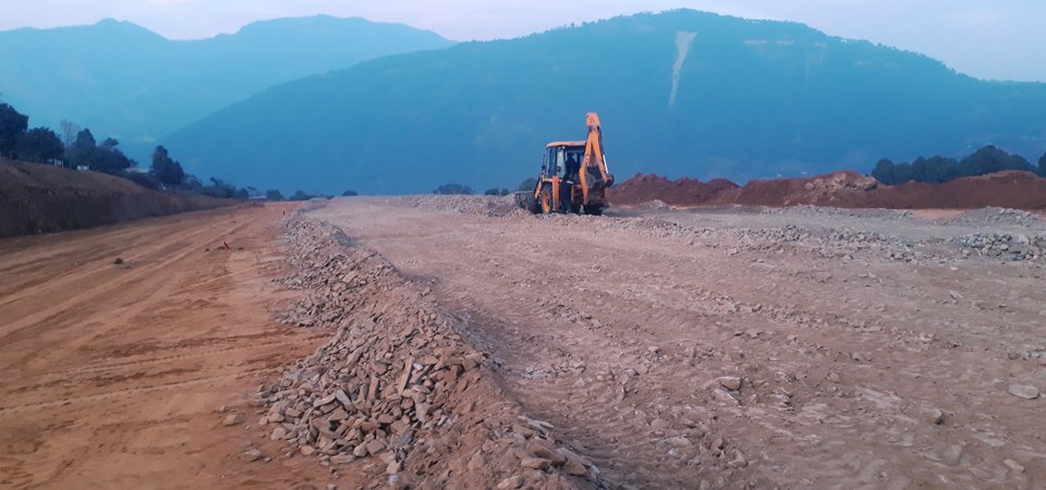 कालाेपत्रे हुँदै  बलेवा विमानस्थल, पूरा हुने भाे  हवाईजहाज सररकाे सपना