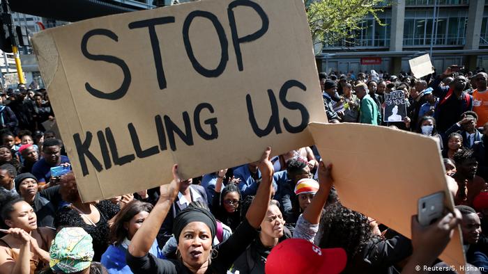 अप्रिल–जूनमा दक्षिण अफ्रिकामा हत्या र बलात्कारमा वृद्धि -प्रहरी