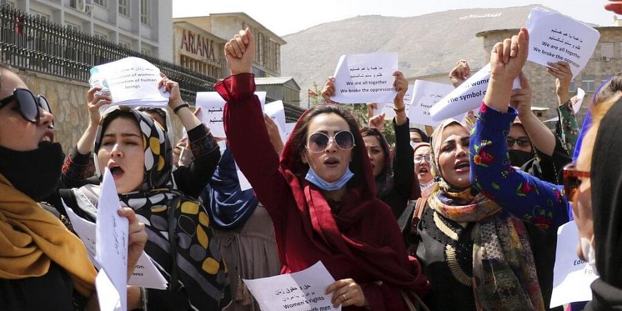 काबुलमा विरोध प्रदर्शन गर्ने अफगान महिला अधिकारकर्मीमाथि दमन