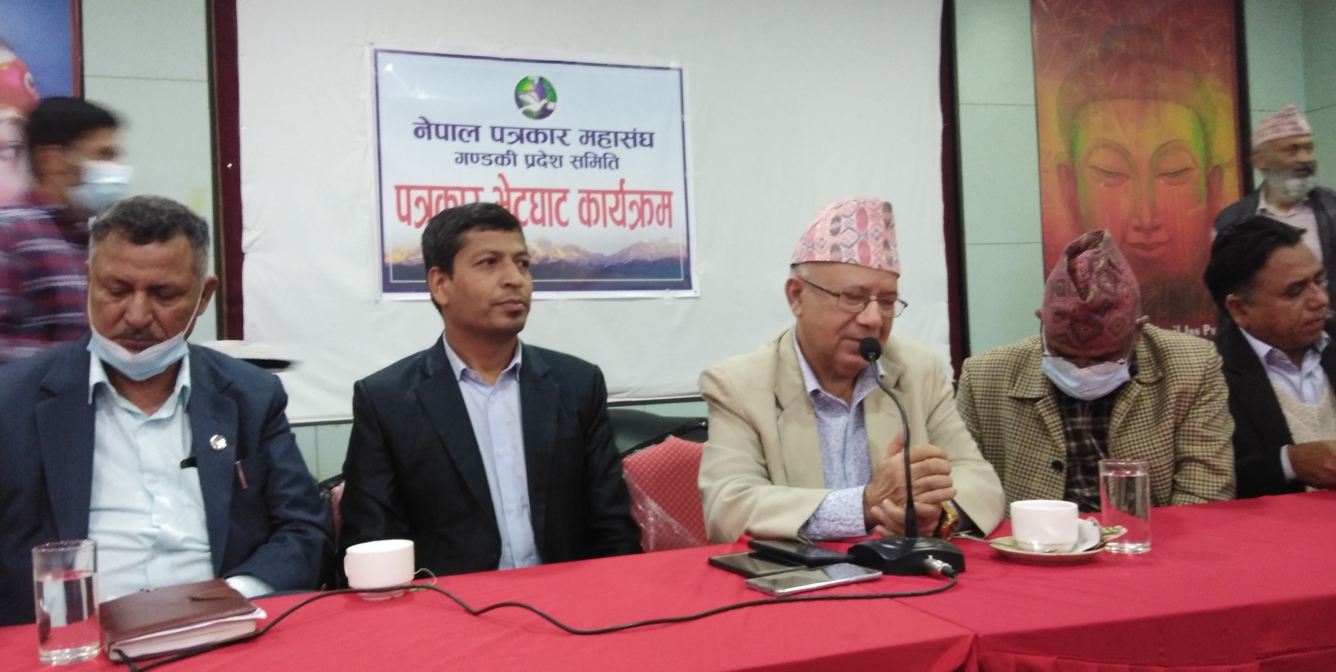 तीनै तहको निर्वाचन एकै पटक हुनुपर्छः अध्यक्ष नेपाल