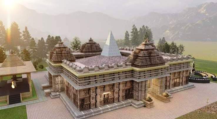 व्यवस्थित बनार्ईंदै बेहेडाबाबा मन्दिर
