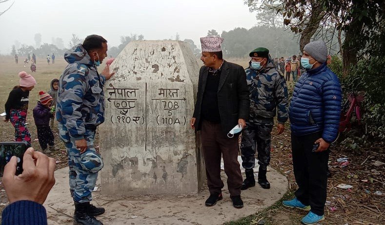नेपाल–भारत सीमाक्षेत्रका ९ वटा सीमा स्तम्भ नदीमा बगे