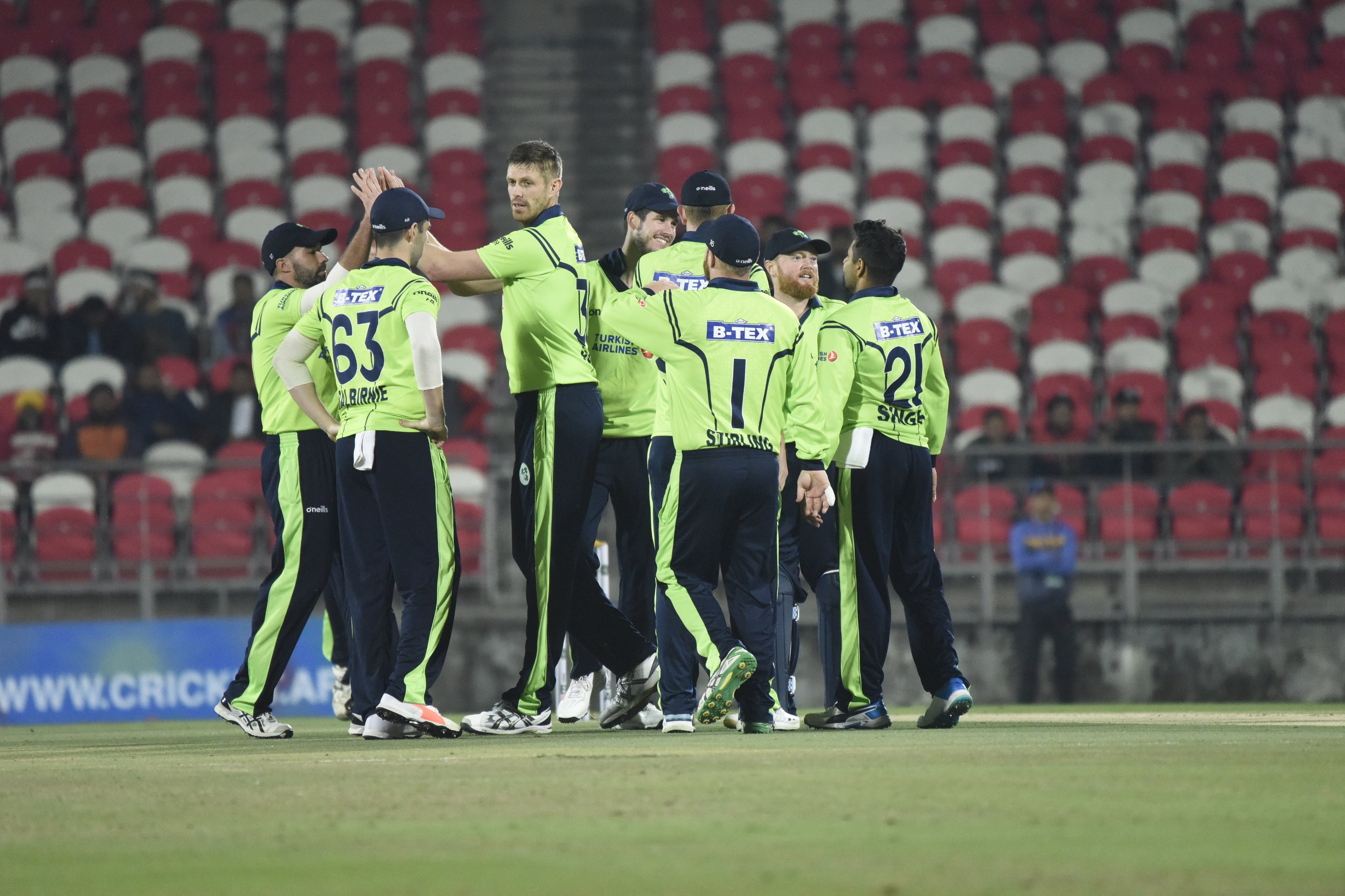 अफगानिस्तान विरुद्ध आयरल्याण्ड क्रिकेट टोलीको घोषणा