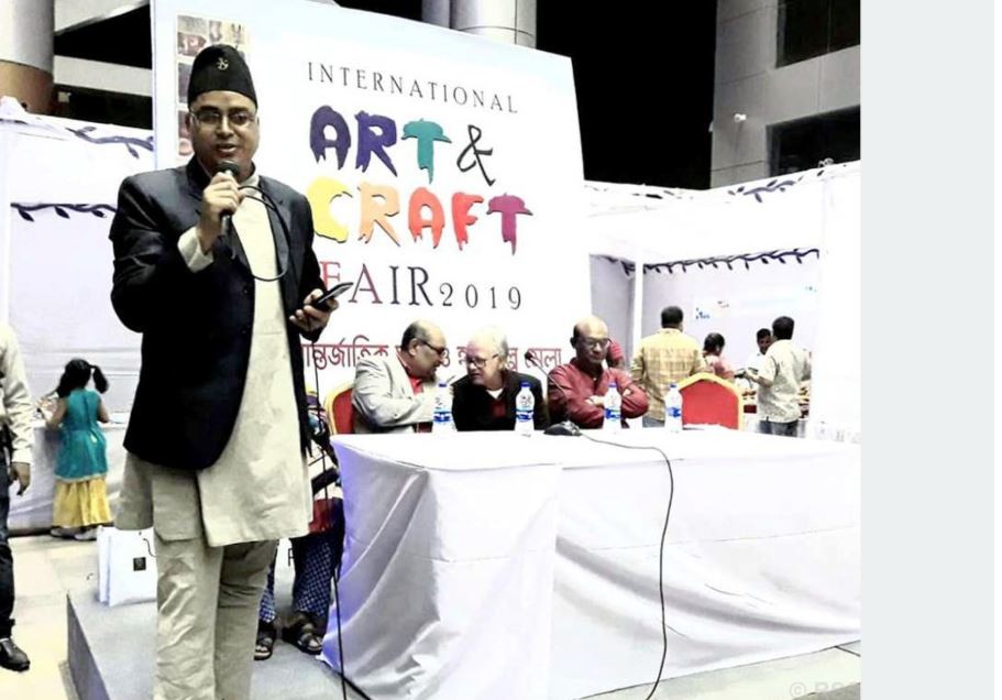 बङ्गलादेशमा बनेपालीको एकल चित्रकला प्रदर्शनी