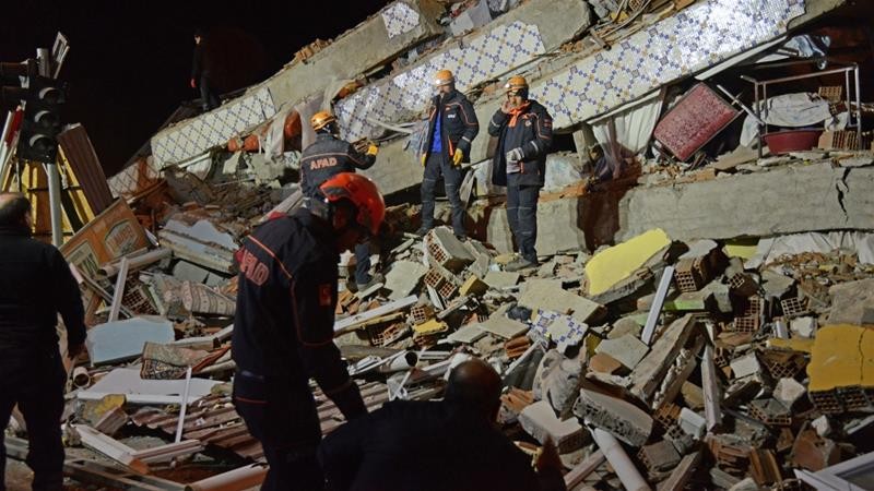 टर्कीमा शक्तिशाली भूकम्प, कम्तीमा १८ को मृत्यु